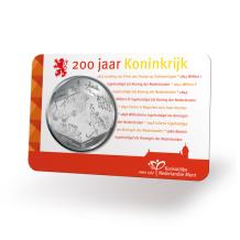 200 Jaar Koninkrijk 2013 Coincard Penning